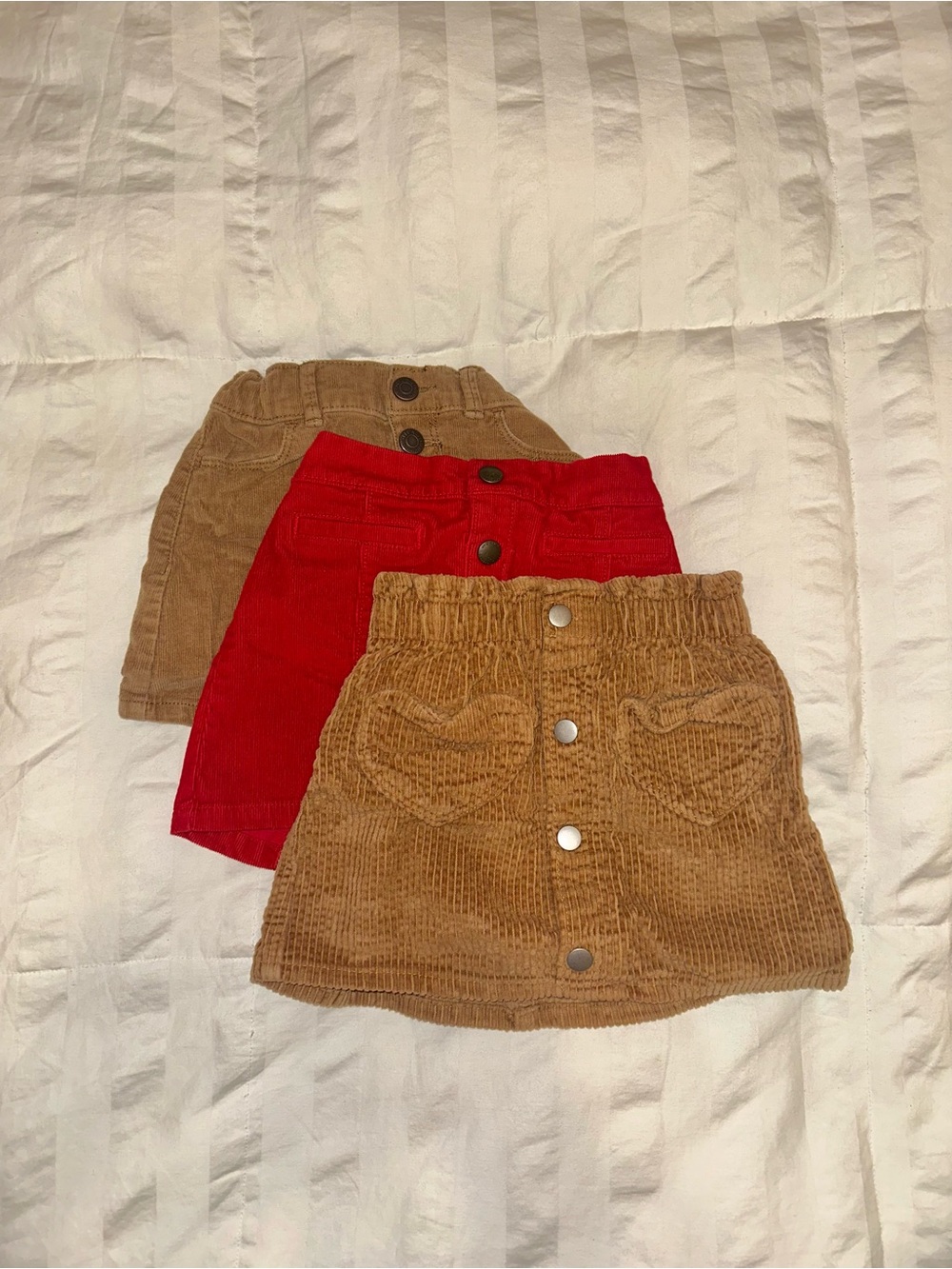 Lot of 3 Old Navy Corduroy Skirts 2T